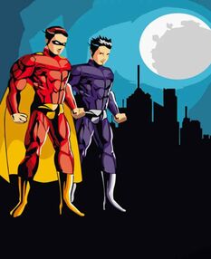 Розпис по номерах 30х40 SS-6694 Герої міста "Strateg"