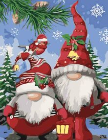 Розпис по номерах 30х40 SS-6821 Гноми "Strateg"