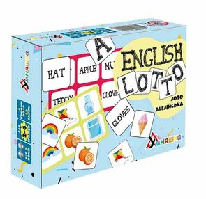 гра настільна лото english lotto 2118
