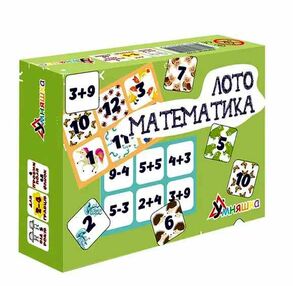 гра настільна лото математика 2149