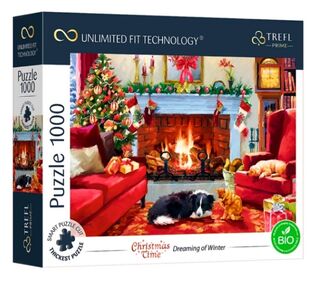 пазли 1000 елементів дрімуча зима безмежна колекція Trefl 10754