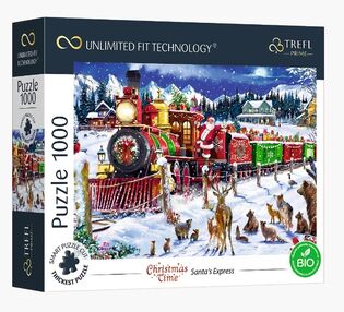 пазли 1000 елементів експрес санти безмежна колекція Trefl 10755