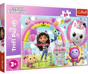 пазли 24 елемента MAXI щасливий день габбі Trefl 14353