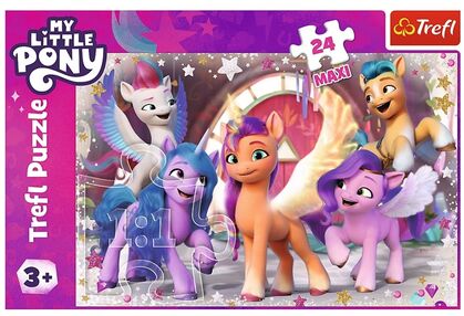 пазли 24 елемента MAXI веселий день поні Trefl 14355