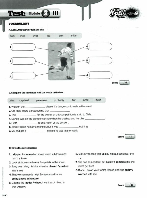 Full Blast Plus 6 клас тести Test Book Ціна (цена) 79.56грн. | придбати  купити (купить) Full Blast Plus 6 клас тести Test Book доставка по Украине, купить книгу, детские игрушки, компакт диски 3