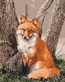 Розпис по номерах 40х50 BS52398 Лісова лисичка brushme Брашми