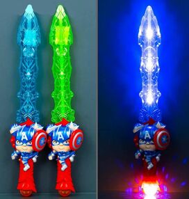 Меч КА-23-237 сяючий Капітан Америка 58см