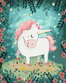 Розпис по номерах 40х50 BS43586 Єдиноріг brushme Брашми