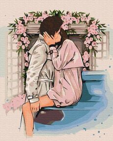 Розпис по номерах 40х50 BS53450 Квіткові обійми brushme Брашми