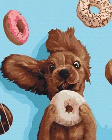 Розпис по номерах 40х50 BS53460 Щасливе місце brushme Брашми