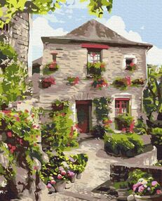 Розпис по номерах 40х50 BS53741 Два світи Провансу 1 brushme Брашми