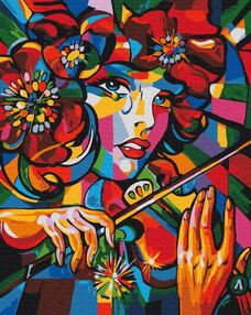 Розпис по номерах 40х50 BS53764 Мелодія душі brushme Брашми