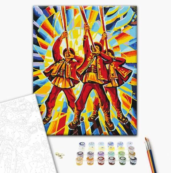 Розпис по номерах 40х50 BS53769 Трембіти brushme Брашми Ціна (цена) 148.00грн. | придбати  купити (купить) Розпис по номерах 40х50 BS53769 Трембіти brushme Брашми доставка по Украине, купить книгу, детские игрушки, компакт диски 1
