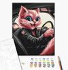 Розпис по номерах 40х50 BS53805 Сучасна киця brushme Брашми Ціна (цена) 176.90грн. | придбати  купити (купить) Розпис по номерах 40х50 BS53805 Сучасна киця brushme Брашми доставка по Украине, купить книгу, детские игрушки, компакт диски 1