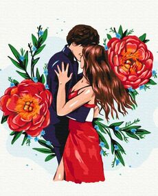 Розпис по номерах 40х50 BS53809 Танець пристрасті brushme Брашми