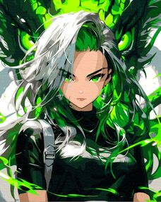 Розпис по номерах 40х50 BS53822 Душа дракона brushme Брашми