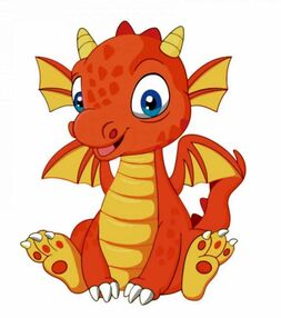 Розпис по номерах 30х30 ES016 Дракончик "Strateg"