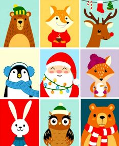 Розпис по номерах 40х50 GS1561 Новорічна компанія "Strateg"