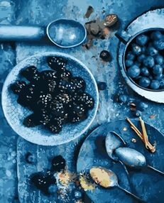 Розпис по номерах 40х50 GS585 Ожиновий натюрморт "Strateg"