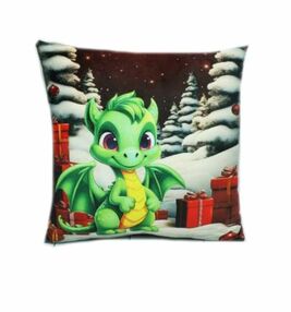 мяка іграшка подушка дракоша 4 артикул 00229-4