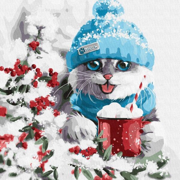 Розпис по номерах 40х40 КНО4374 Різдвяний настрій Ідейка Ціна (цена) 152.00грн. | придбати  купити (купить) Розпис по номерах 40х40 КНО4374 Різдвяний настрій Ідейка доставка по Украине, купить книгу, детские игрушки, компакт диски 0