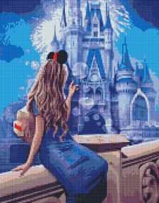 Алмазна мозаїка 40х50 АМО7616 У світі чарівних мрій "Ідейка"