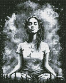 Алмазна мозаїка 40х50 АМО7604 У гармонії зі світом  "Ідейка"