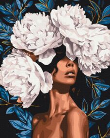 Розпис по номерах 40х50 BS54012 Квітуча вуаль brushme Брашмі