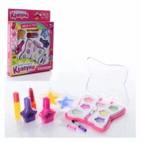 Косметика метелик тіні лак помада пензлики M 4738 UA