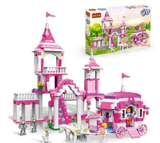 Конструктор 555 елементів Дівчатка Бал COGO 3263