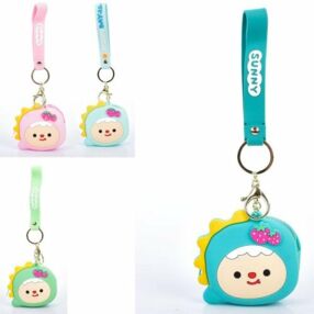 Гаманець силікон брелок 4 кольори 1-95