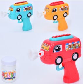 Мильні бульбашки пістолет автобус запаска 3 кольори 4859-1