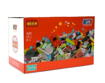 Конструктор DIY 600 елементів Міська дорога COGO 3081