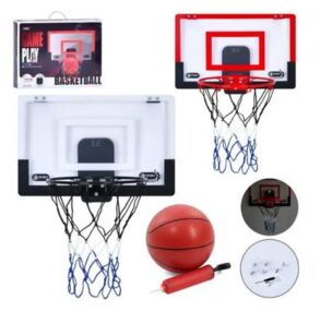 Баскетбольне кільце металеве електроне табло сітка мяч насос музичне MR 1453