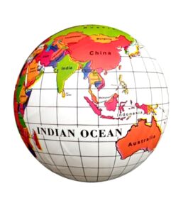 Мяч дитячий глобус MS 0477-1 Мяч дитячий глобус MS 0477-1