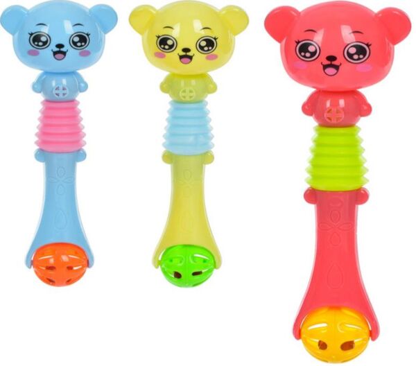 Брязкальце 20,5 см ведмедик пискавка 3 види 650A-15 Ціна (цена) 24.32грн. | придбати  купити (купить) Брязкальце 20,5 см ведмедик пискавка 3 види 650A-15 доставка по Украине, купить книгу, детские игрушки, компакт диски 0