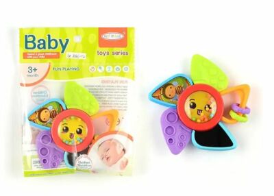 Брязкальце квіточка гризунок мікс кольорів 8411-12