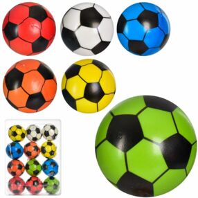 Мяч дитячий фомовий футбол 6 кольорів MS 3433-3 Мяч дитячий фомовий футбол 6 кольорів MS 3433-3