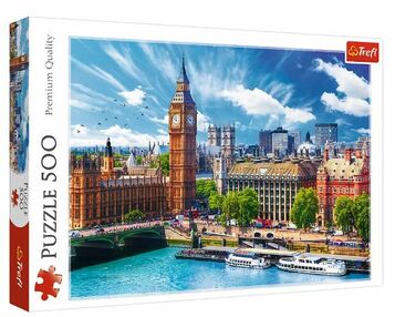 Пазли 500 елементів Сонячний Лондон Англія Trefl 37329
