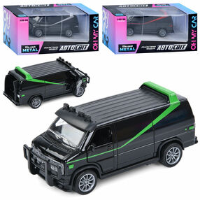 Автобус АвтоСвіт металевий інерційний музичний 3 кольори AS-2999