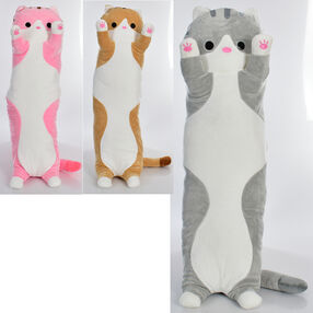 іграшка подушка Кіт-батон MP 2230 70 см 3 кольори