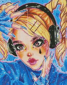 Алмазна мозаїка 40х50 АМО7598 Ритмічна музика "Ідейка"