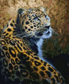 Алмазна мозаїка 40х50 АМО7561 Граціозний хижак "Ідейка"