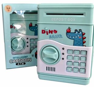 Скарбничка  сейф з кодом МК 4776 крокодил