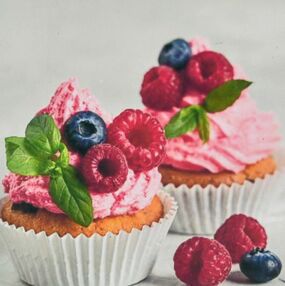 Алмазна мозаїка 30х30 HEE16312 Ягідна ніжність "Strateg"