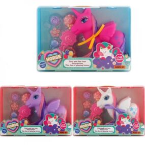 Конячка заколки аксесуари мікс кольорів LK1485I