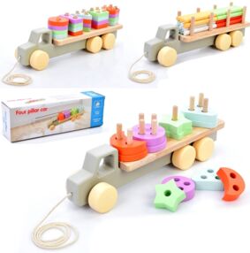 Деревяна гра Геометрика 3 види MD 0837