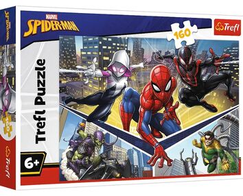 Пазли 160 елементів Сила павука Дісней Марвел Trefl 15422