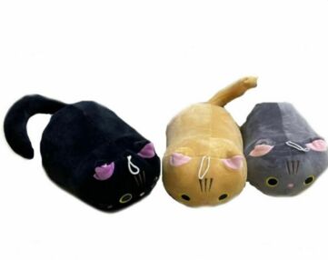 Мяка іграшка кіт плюш петля 3 кольори FG231104039P