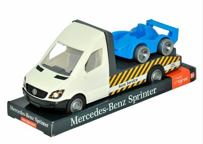 Автомобіль Mercedes-benz sprinter евакуатор білий